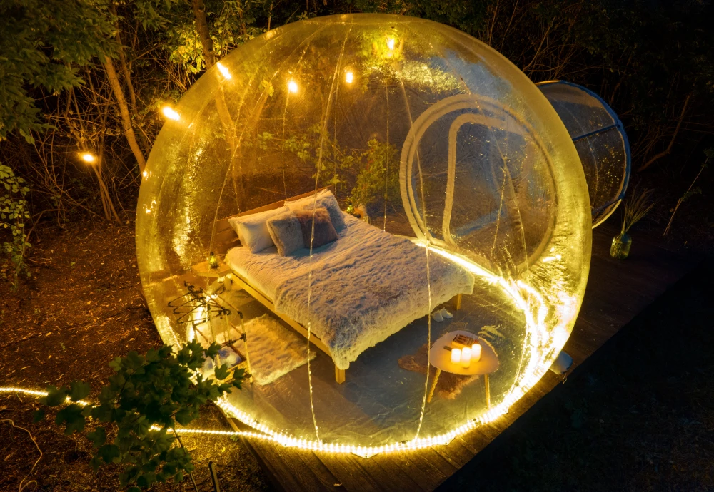 bubble tent house