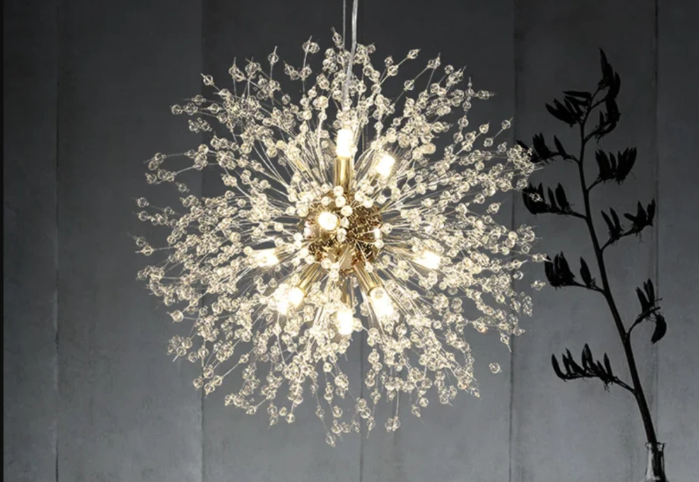 vintage chandelier with crystals