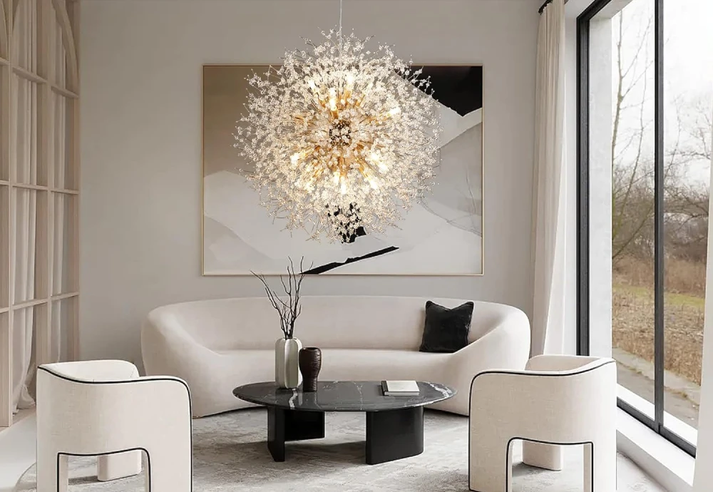 crystal ball chandelier lighting fixture