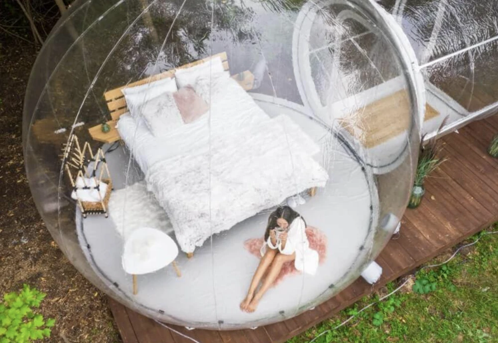 garden igloo bubble tent