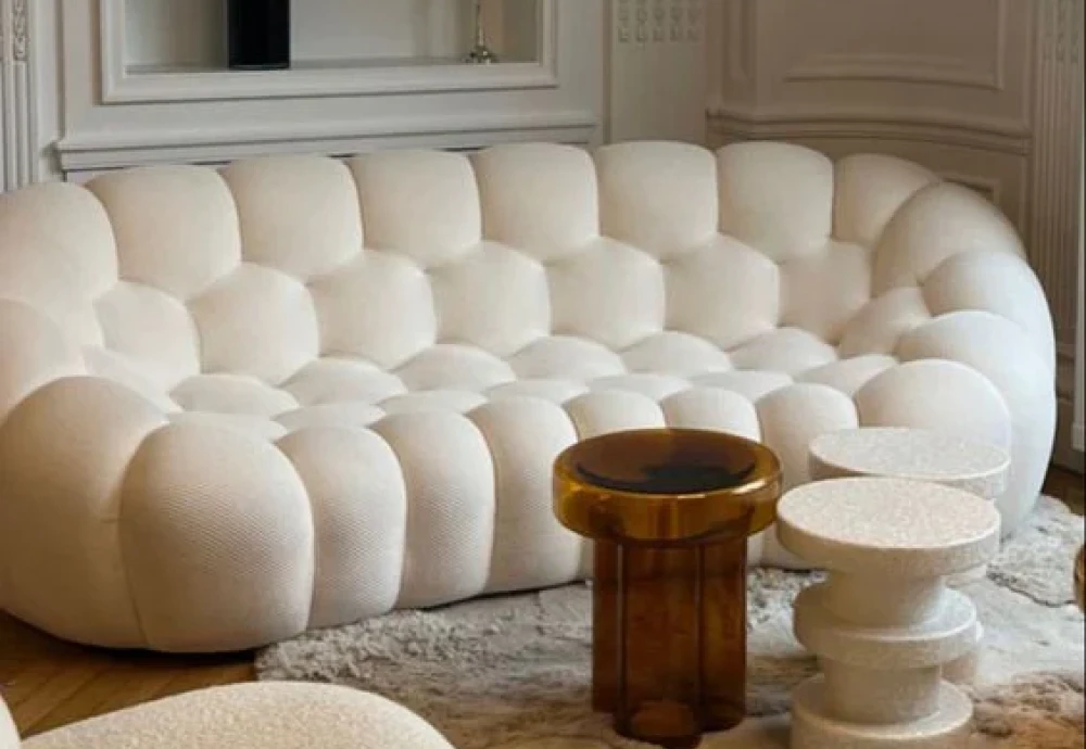 living spaces white cloud couch