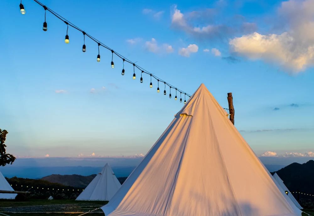 glamping in teepees