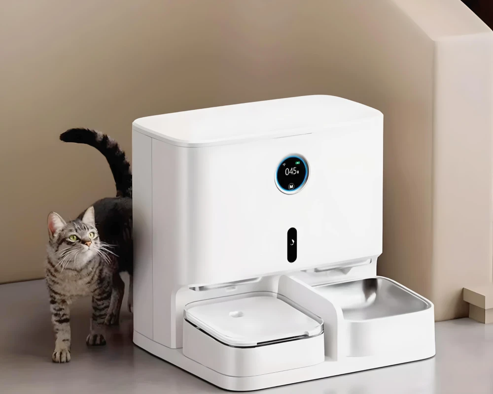 pet water and food dispenser
